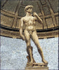 Michelangelo Pieta and David" - Mosaic Reproduction "