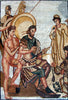 Mosaic Art Reproduction Union of Roman Gods