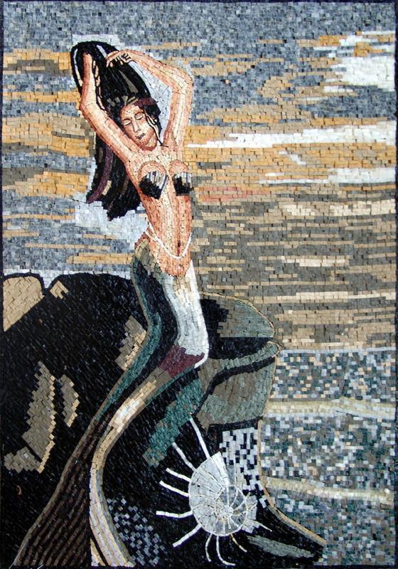 Mermaid Mosaic Art