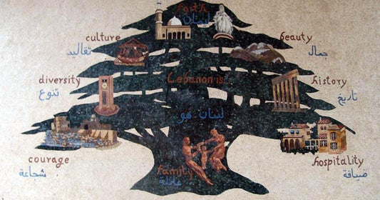 Cedar Tree Custom made mosaic