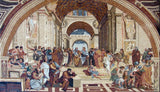 Rafael School of Athens" - Mosaic Art Reproduction"