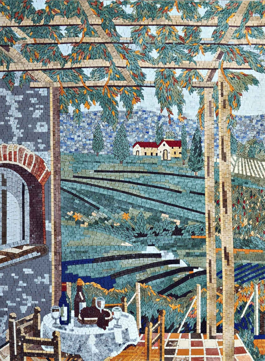 Mosaic Wall Art - Villaggio Italiano