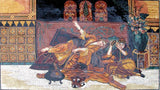 Arabian Oriental Scene Mosaic Art