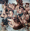 Bacchanalia Ancient Scene Mosaic Art