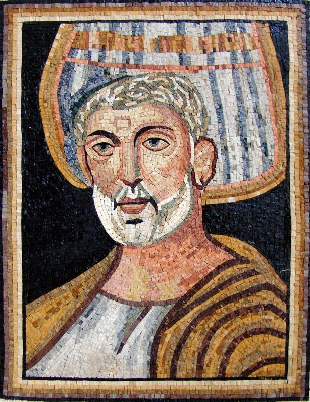 Wise Man Marble Mosaic