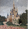 Cinderella Castle Mosaic Artwork