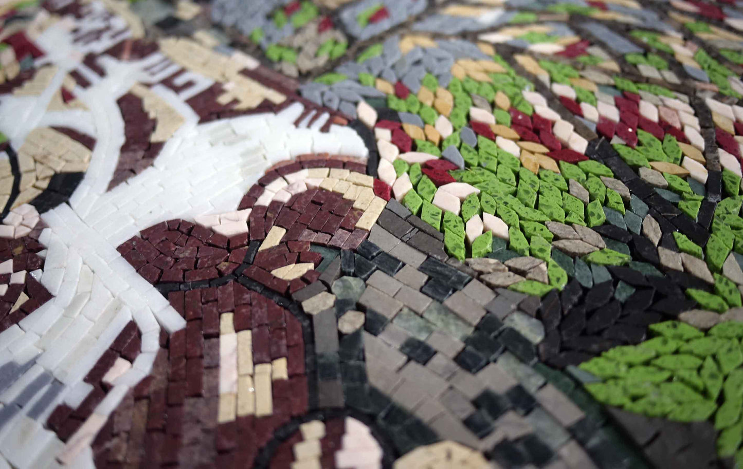 Mosaic Scenery - Trees By The Lake