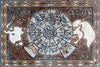 Horoscope Mosaic Marble