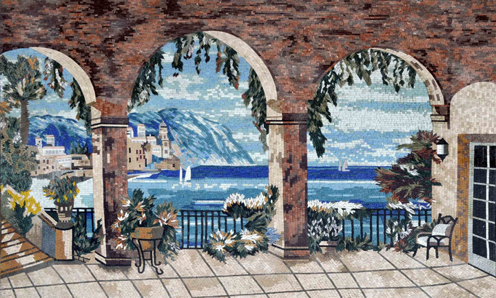 Mosaic Art - Luxurious Terrace
