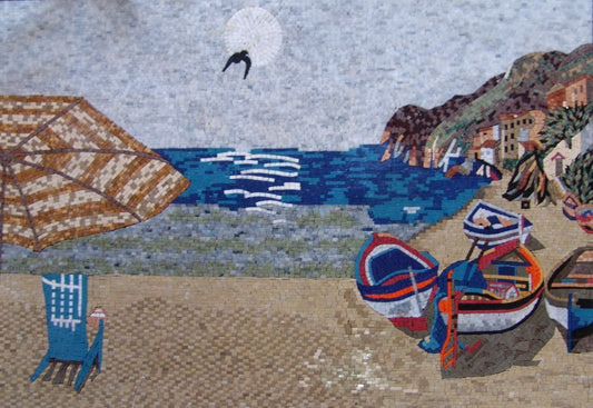 Natural Sea View Marble Mosaics