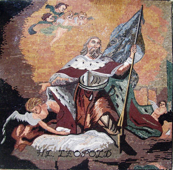 Mosaic Art - The German King Leopold