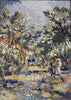 Pierre-Auguste Renoir Garden in Montmartre" - Mosaic Reproduction "