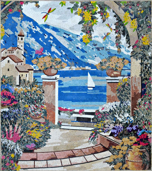 Landscape Mosaic Art - Dreamty View