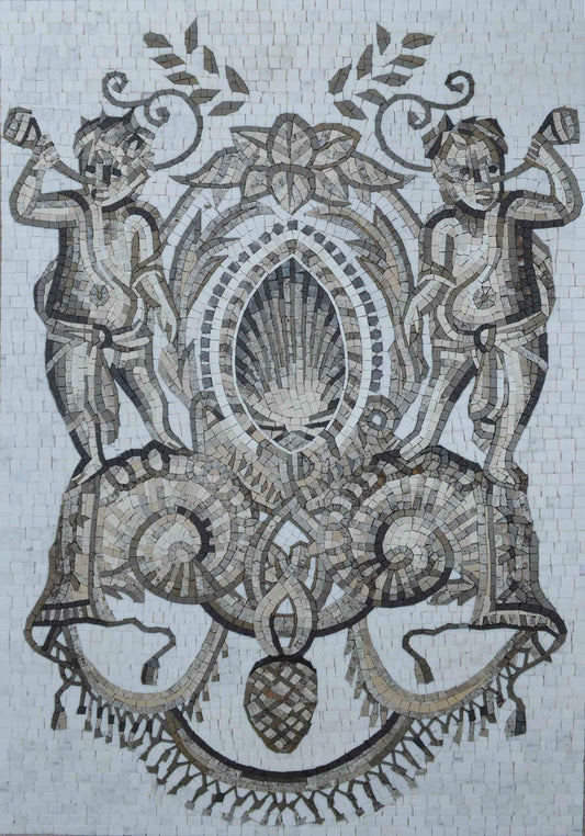 Garden Of Eden Angels Mosaic