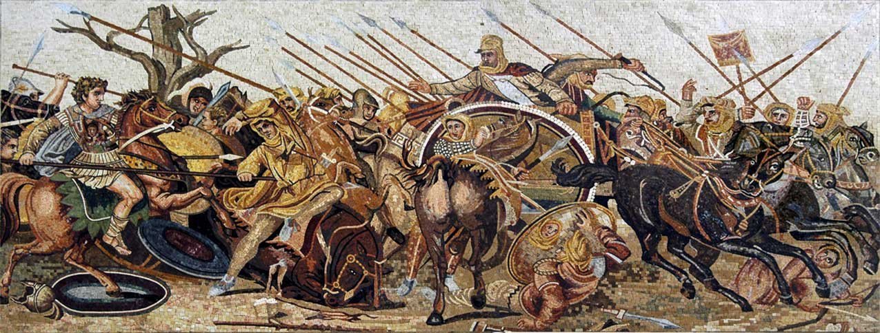 Alexander Battle Mosaic