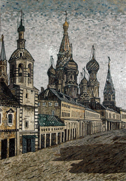 Masterpiece City Scene Mosaic