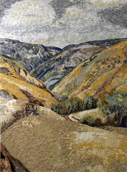 Hills Autumn spirit Art Mosaic