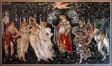 Sandro Botticelli La Primavera" - Mosaic Reproduction "