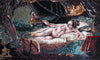 Rembrandt Van Rijn Danae" - Mosaic Reproduction "