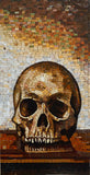 Gothic Skull Art Mosaic Mural