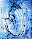Pablo Picasso Blues" - Mosaic Reproduction "