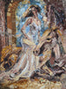Creamy Natural Tone - Lady Godiva Riding a Horse Mosaic