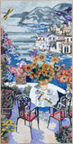 Marble Mosaic Art - The Terrace View
