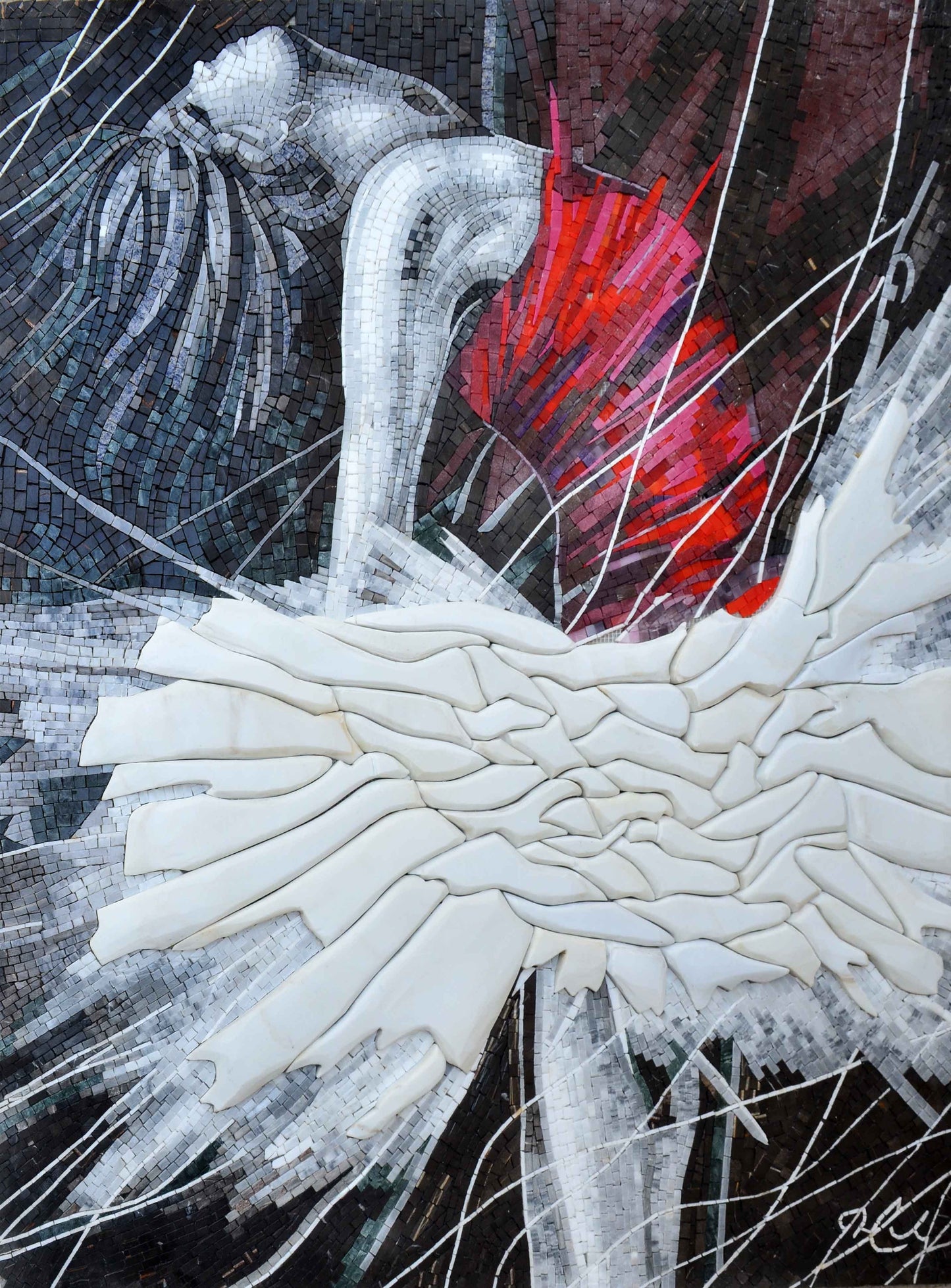 Ballerina Mosaic Dance Art