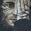 Abstract Mosaic - The Face of man