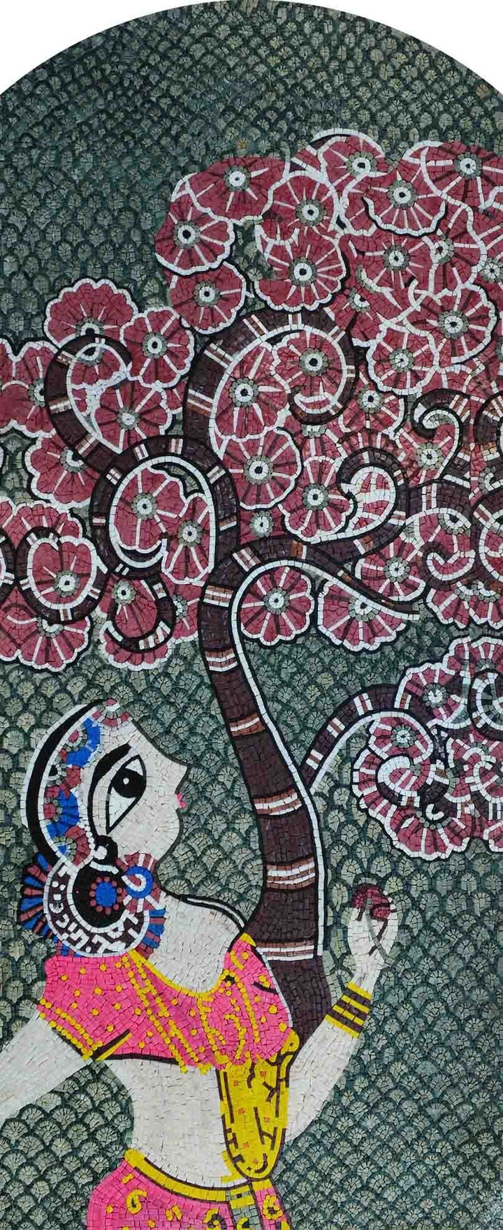 Bharti Dayal Tree Of Life" - Mosaic Art Reproduction"