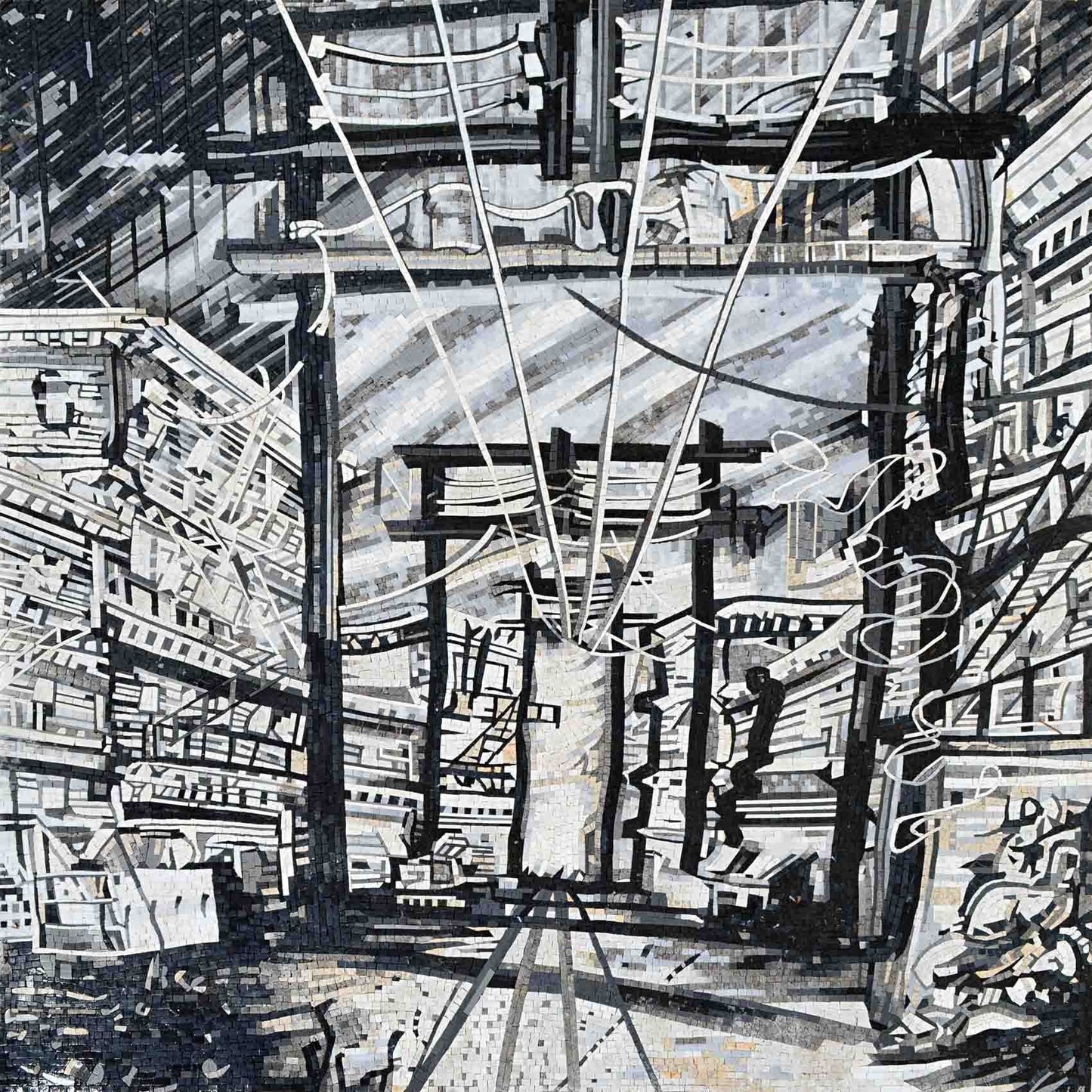 Ken Foster - Street Art Mosaic Reproduction