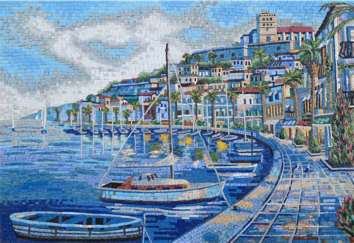 Mosaic Cruise Port Artwork - Ibiza