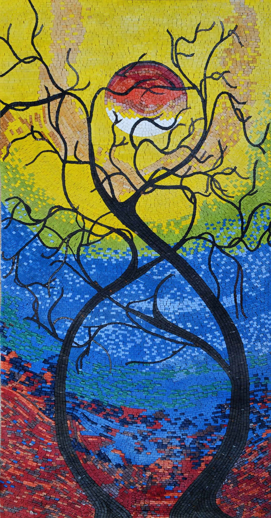 Abstract Mosaic Mural - Twinkle