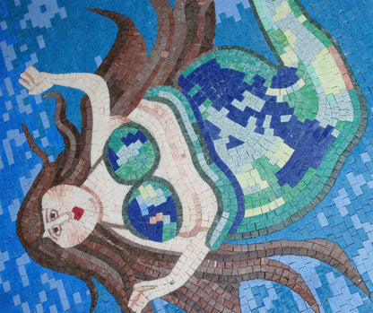 Mermaid Mosaic - Queen Of The Seas