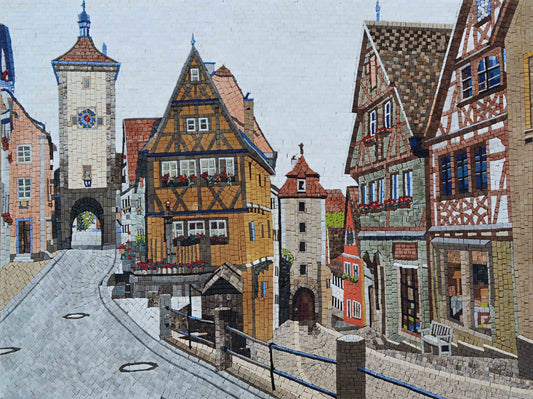 Mosaic Patterns - Rothenburg ob der Tauber Germany