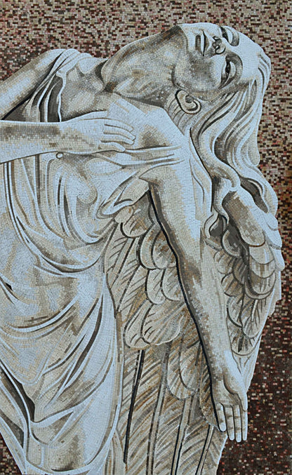 Aegan Goddess Stone - Mosaic Art