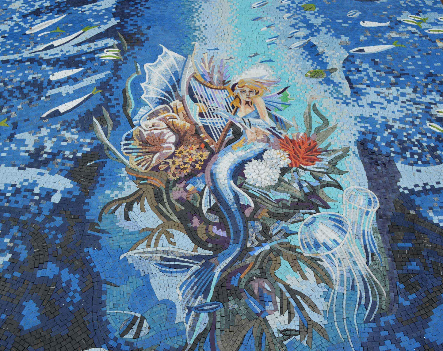 Mosaic Artwork - Mermaid Lullaby