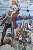 Mosaic Art - Christopher Columbus Landing
