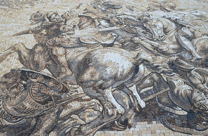 Mosaic Reproduction - The Battle of Anghiari
