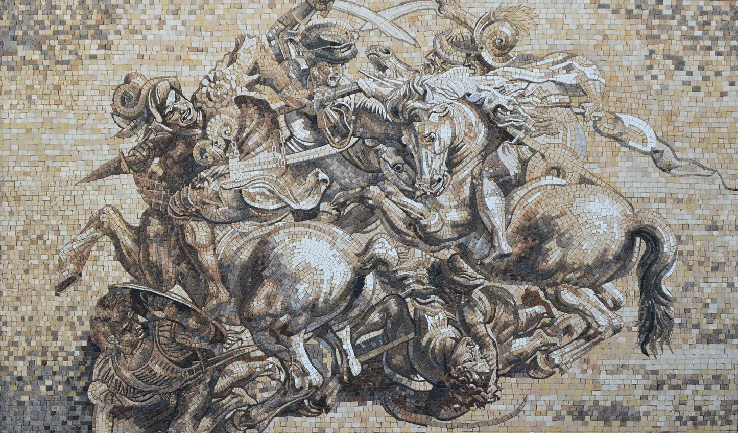 Mosaic Reproduction - The Battle of Anghiari