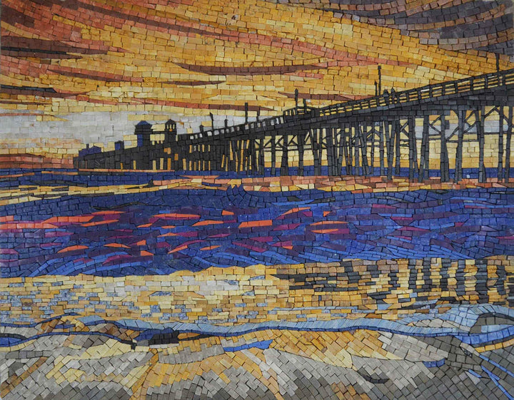 Abstract Mosaic - The Sunset Walk