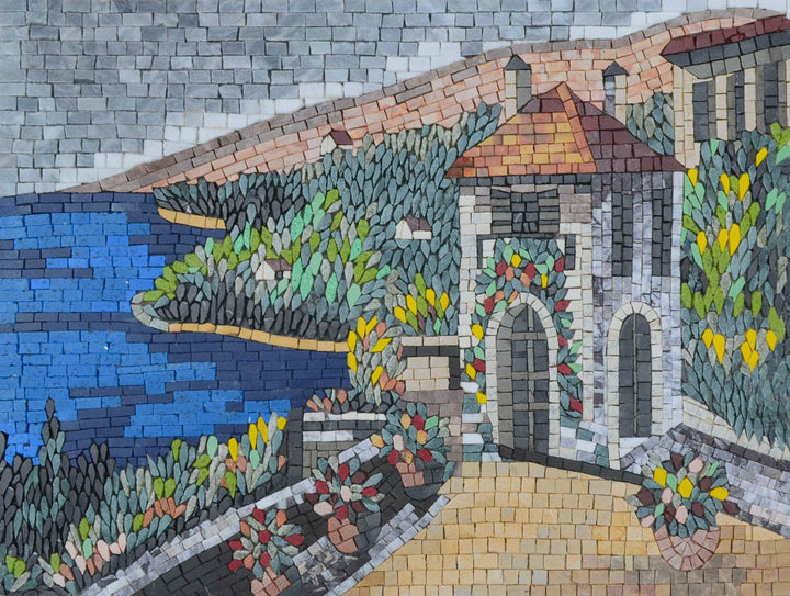 Getaway by the Sea - Mosaic Art