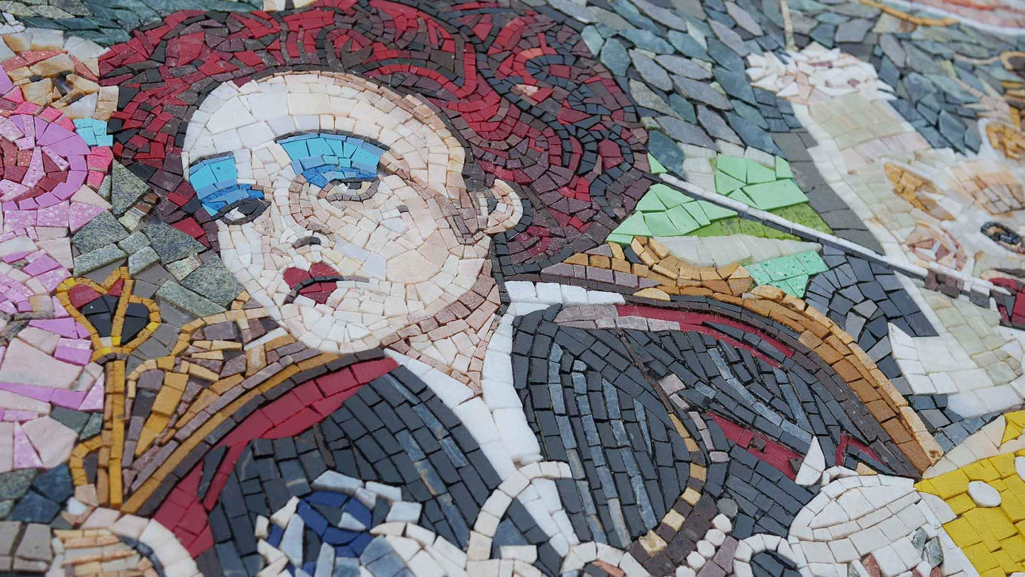 Alice in Wonderland - Tea Party Mosaic
