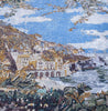 Coastal Cliff Scenery II - Mosaic Art