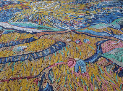Mosaic Art Reproduction - Vincent Van Gogh Inspired
