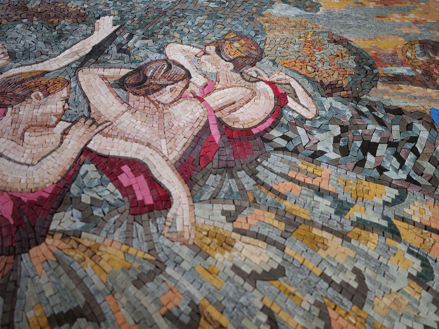 Four Dancers Mosaic Reproduction