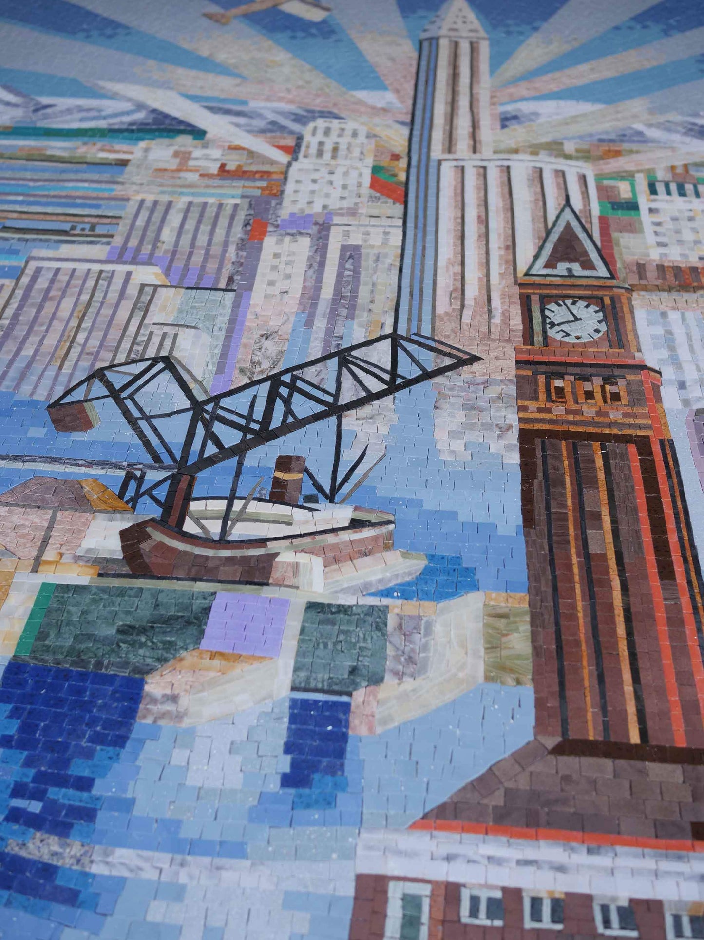 Marble Mosaic Design - Urban Noise