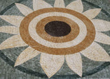 Mosaic Patterns - Ochre Sunflower II