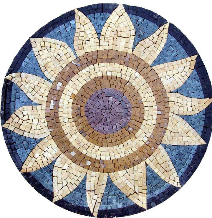 Medallion Mosaic Designs - The Sunflower