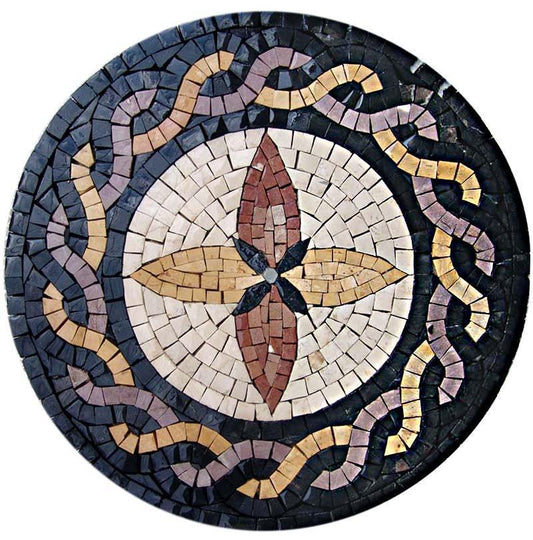 Mosaic Medallion - Cambrian Summer